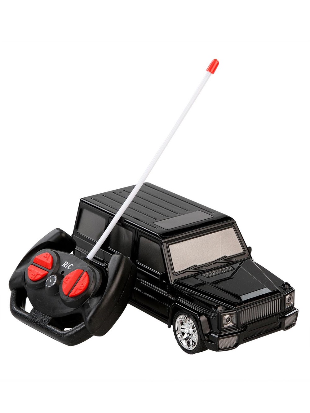 Breadcrumbut, Can Oyuncak, 1:16 Uzaktan Kumandalı Şarjlı 4x4 Araba 32838 Siyah