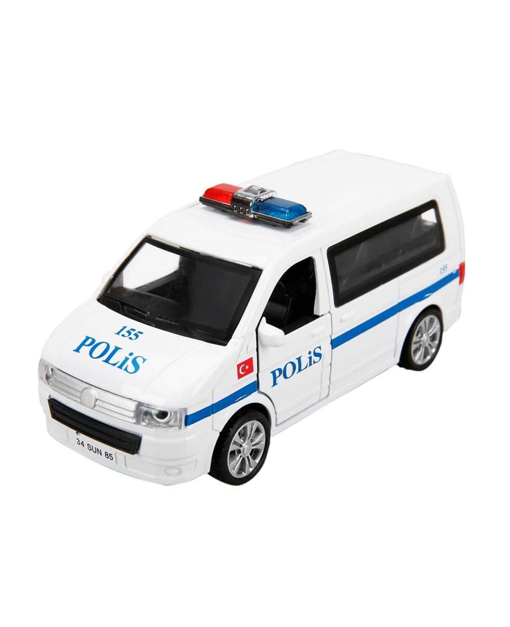 Breadcrumbut, Sunman, 1:32 Sesli ve Işıklı Şehir Kurtarma Araçları 13 cm 16060 Polis