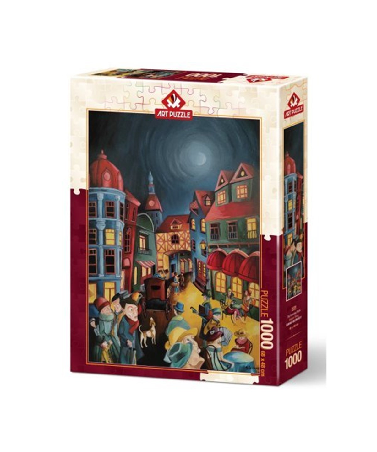 Breadcrumbut, ART PUZZLE, AKŞAM TELAŞI- 1000 PARÇA 5226