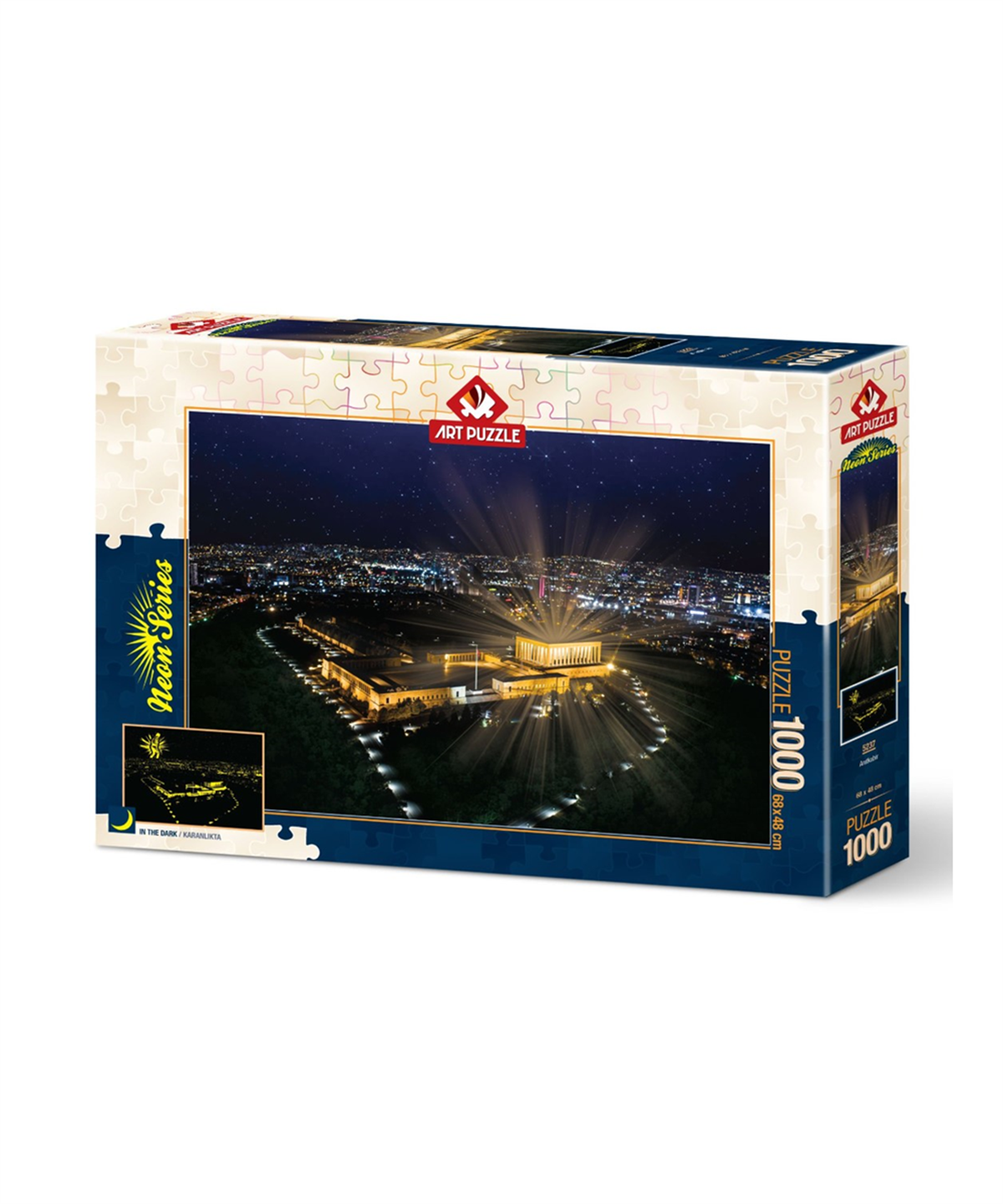 Breadcrumbut, ART PUZZLE, ANITKABIR-1000 PARCA NEON