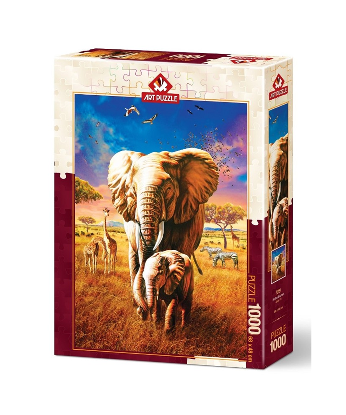 Breadcrumbut, ART PUZZLE, ANNE FİL- 1000 PARÇA