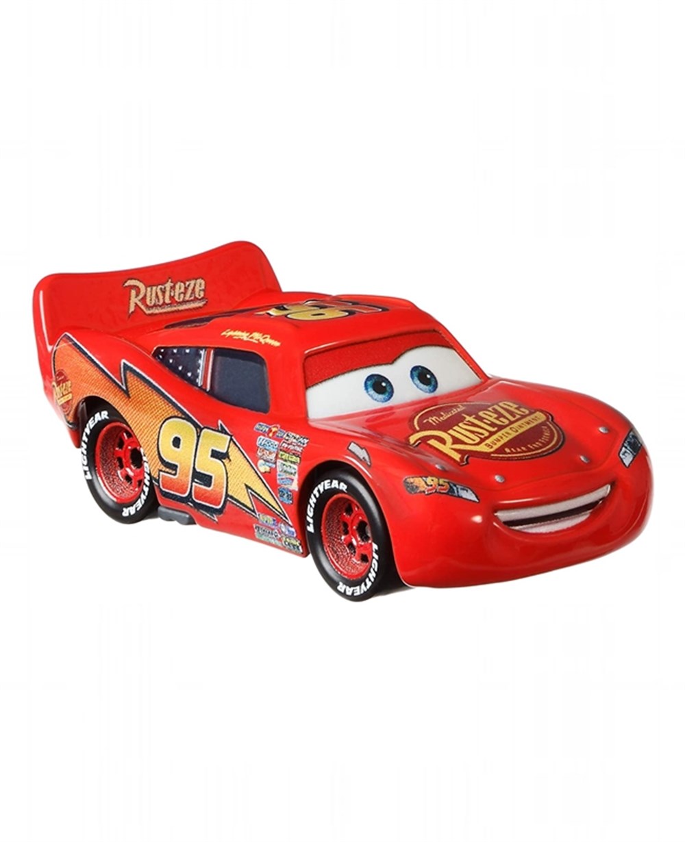 Breadcrumbut, ŞİMŞEK MCQUEEN, Arabalar 3 Tekli Karakter Araçlar DXV29 GCC81 Lightning McQueen With Sign