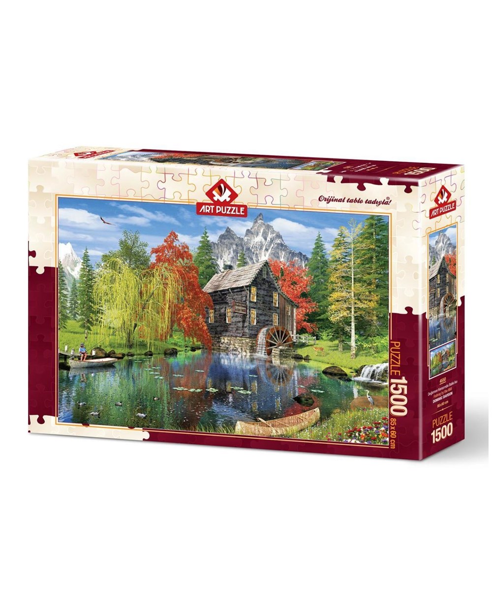 Breadcrumbut, ART PUZZLE, ART PUZZLE 1500LÜ DEĞR.KENARIN BALIK AVI (85x60)
