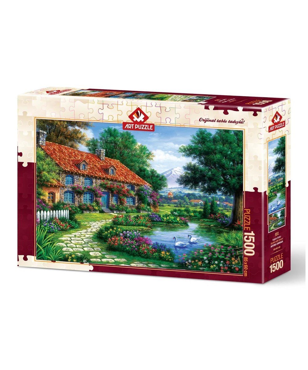 Breadcrumbut, ART PUZZLE, ART PUZZLE 1500LÜ KUĞULU BAHÇE (85x60)