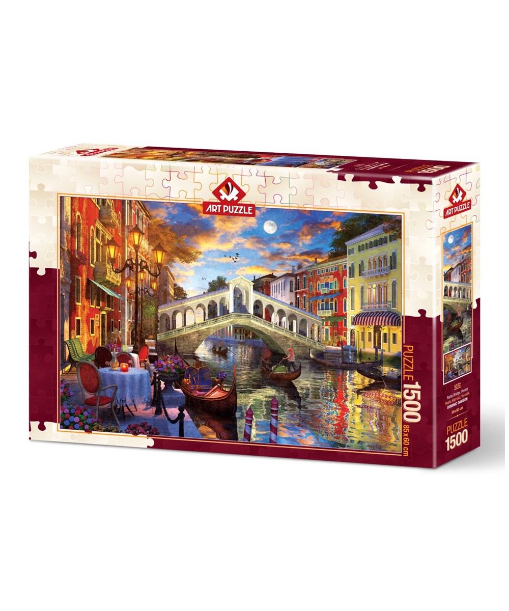Breadcrumbut, ART PUZZLE, ART PUZZLE 1500LÜ RİALTO KÖPRÜSÜ, VENEDİK 85x60CM