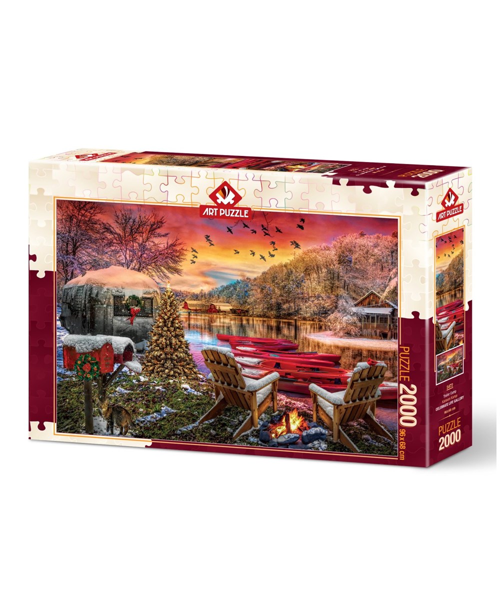 Breadcrumbut, ART PUZZLE, ART PUZZLE 2000Lİ KARAVAN KAMPI 96x68CM