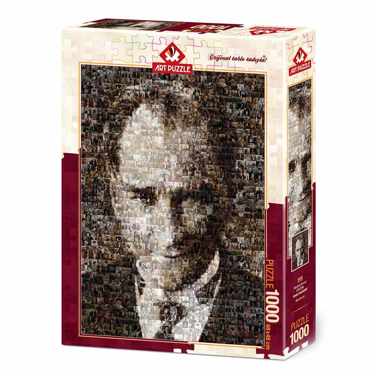 Breadcrumbut, ART PUZZLE, Art Puzzle Mustafa Kemal Atatürk (Kolaj Puzzle) 1000 Parça 4405
