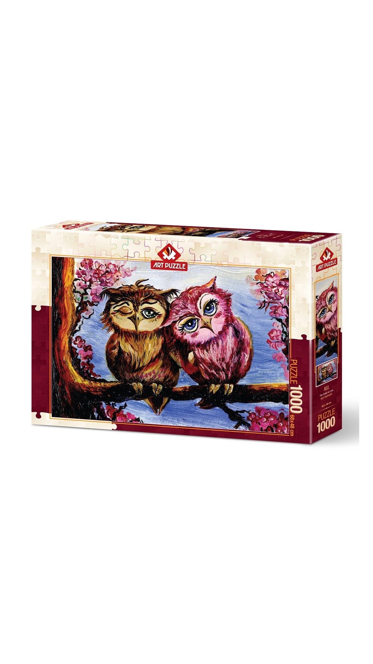 Breadcrumbut, ART PUZZLE, AŞIK BAYKUŞLAR - 1000 PARÇA 5211