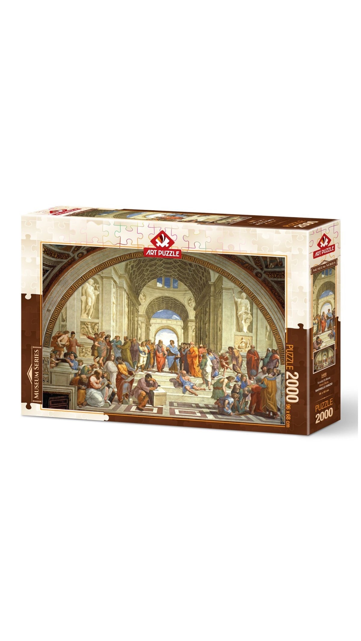 Breadcrumbut, ART PUZZLE, ATİNA OKULU- 2000 PARÇA 5488