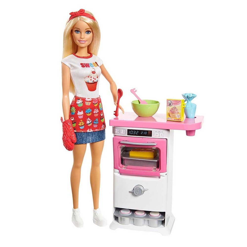 Breadcrumbut, Barbie, Barbie Mutfakta Oyun Seti FHP57