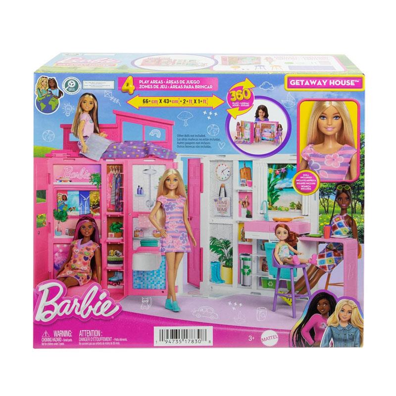 Breadcrumbut, Barbie, Barbie Portatif Tatil Evi Bebek ve Oyun Seti HRJ77