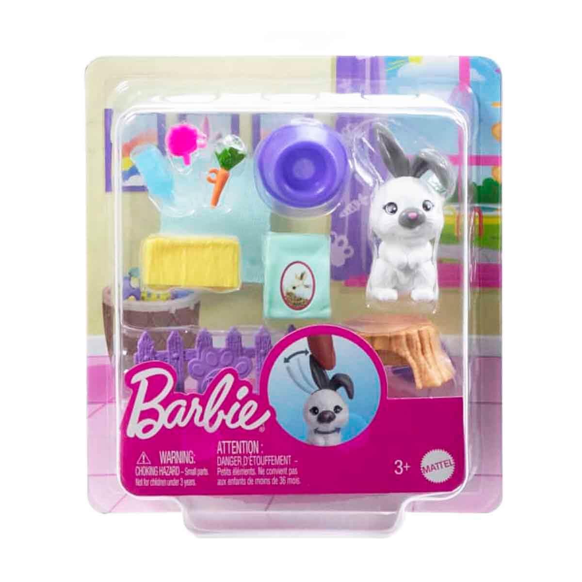 Breadcrumbut, Barbie, Barbie Sevimli Hayvanlar ve Aksesuarları HKD81 HKD84 Tavşan