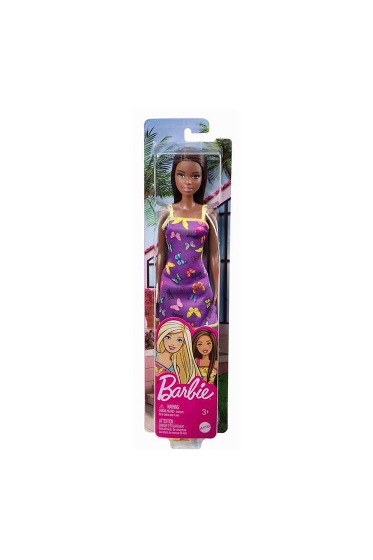 Breadcrumbut, Barbie, Barbie Şık Barbie Çiçekli Elbise T7439 HBV07