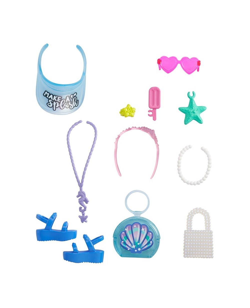 Breadcrumbut, Barbie, Barbienin Moda Aksesuarları Paketleri GWC28 GRC13 Plaj