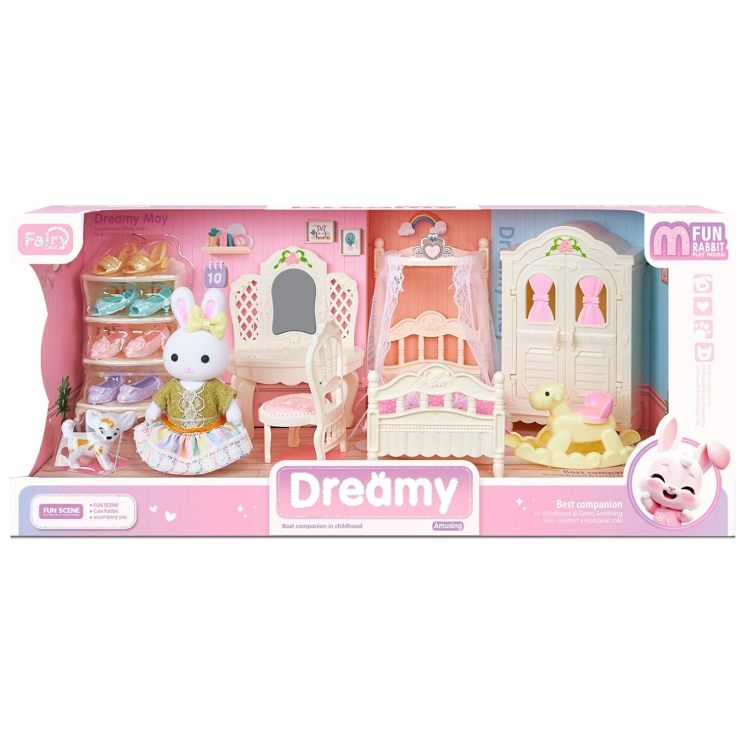Breadcrumbut, MEGA OYUNCAK, Bay Dreamy Büyük Yatak Odası Takımı Oyun Seti