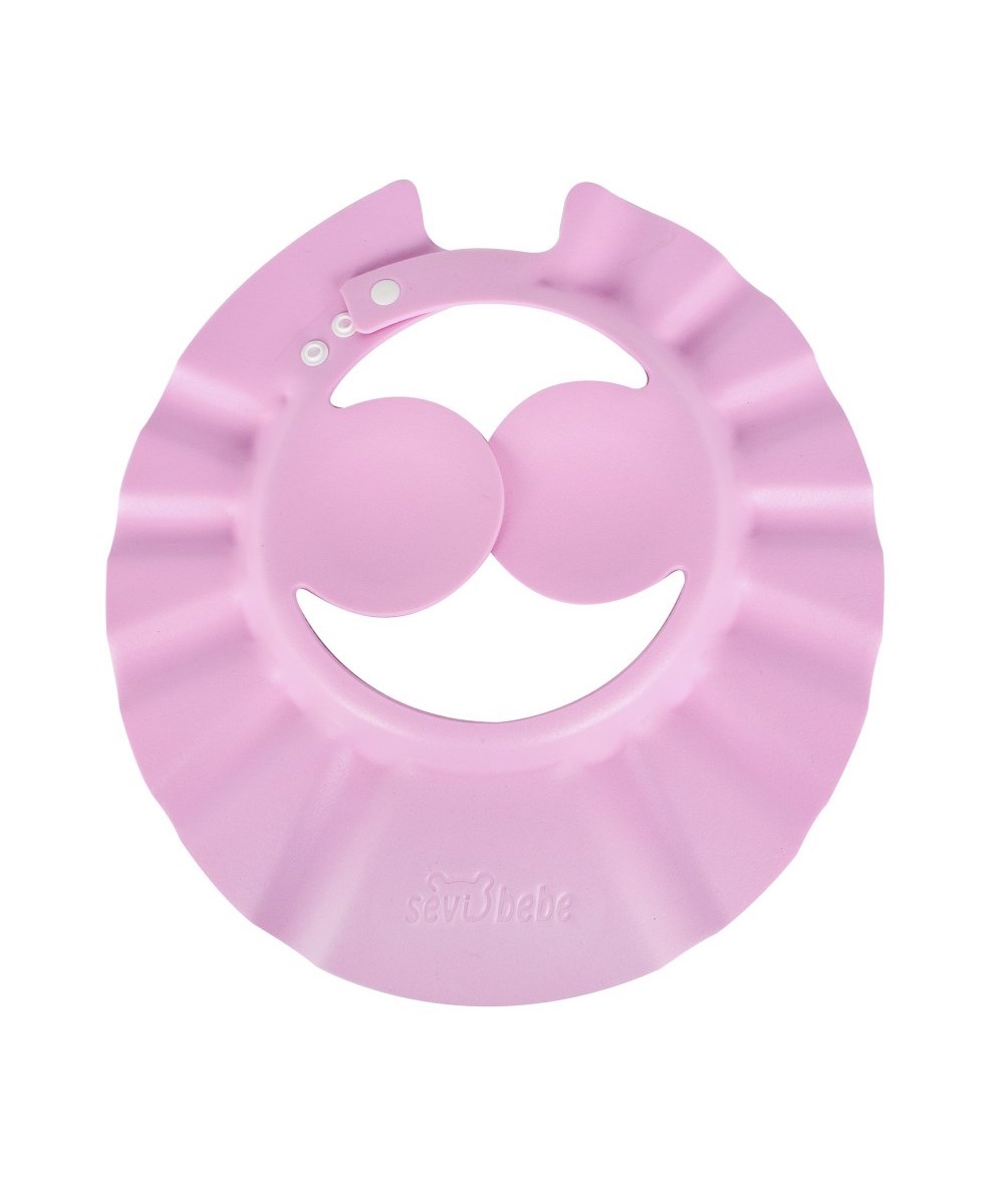 Breadcrumbut, SEVİ BEBE, BEBEK BANYO SAPKASI PEMBE