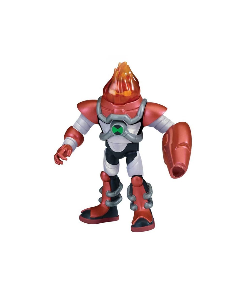 Breadcrumbut, diğer, Ben 10 Aksiyon Figürleri 83269 Omni-Kix Armor Heatblast