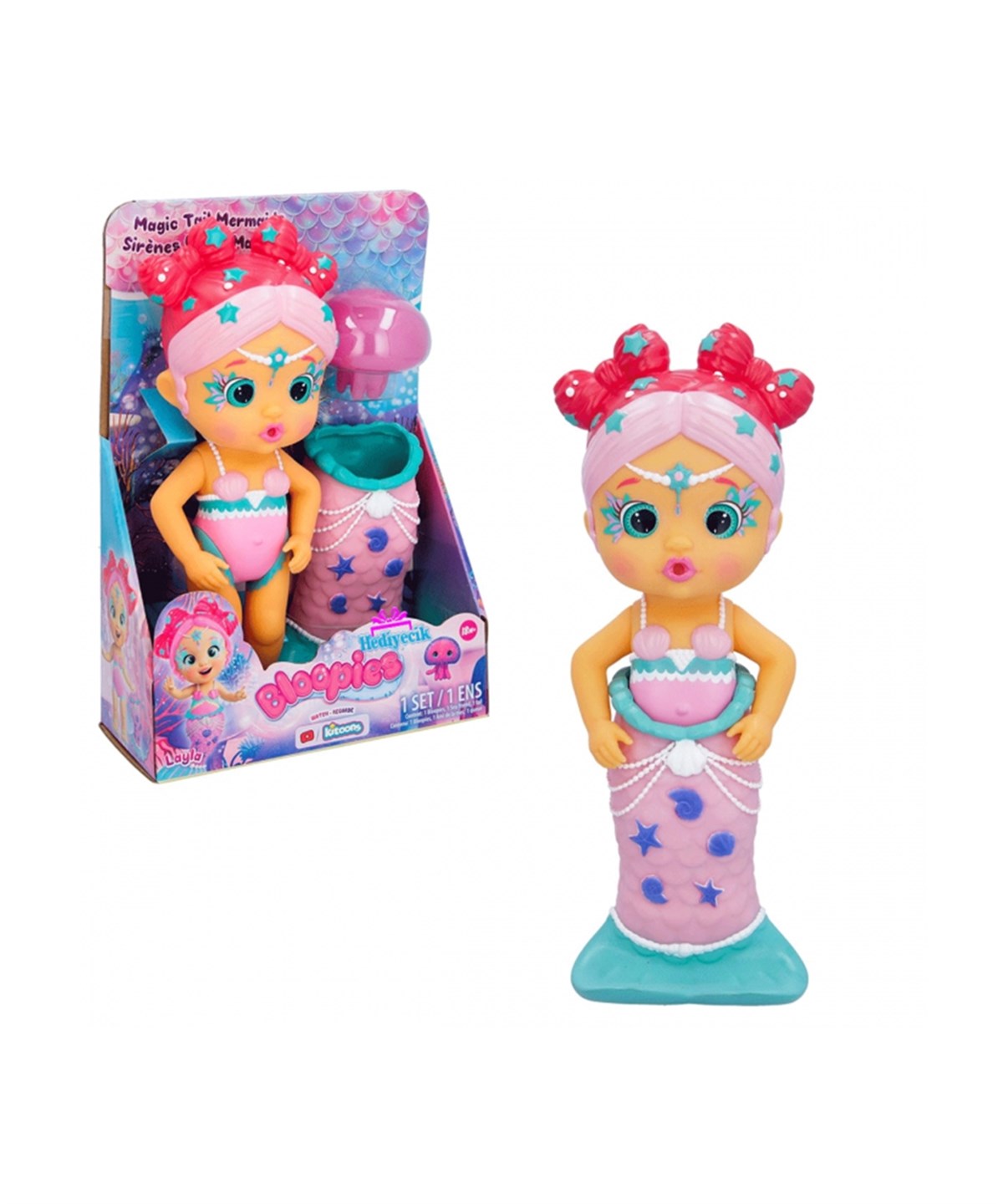 Breadcrumbut, Giochi Preziosi, Bloopies Deniz Kızı Bebekler S2 BLE06000 Layla