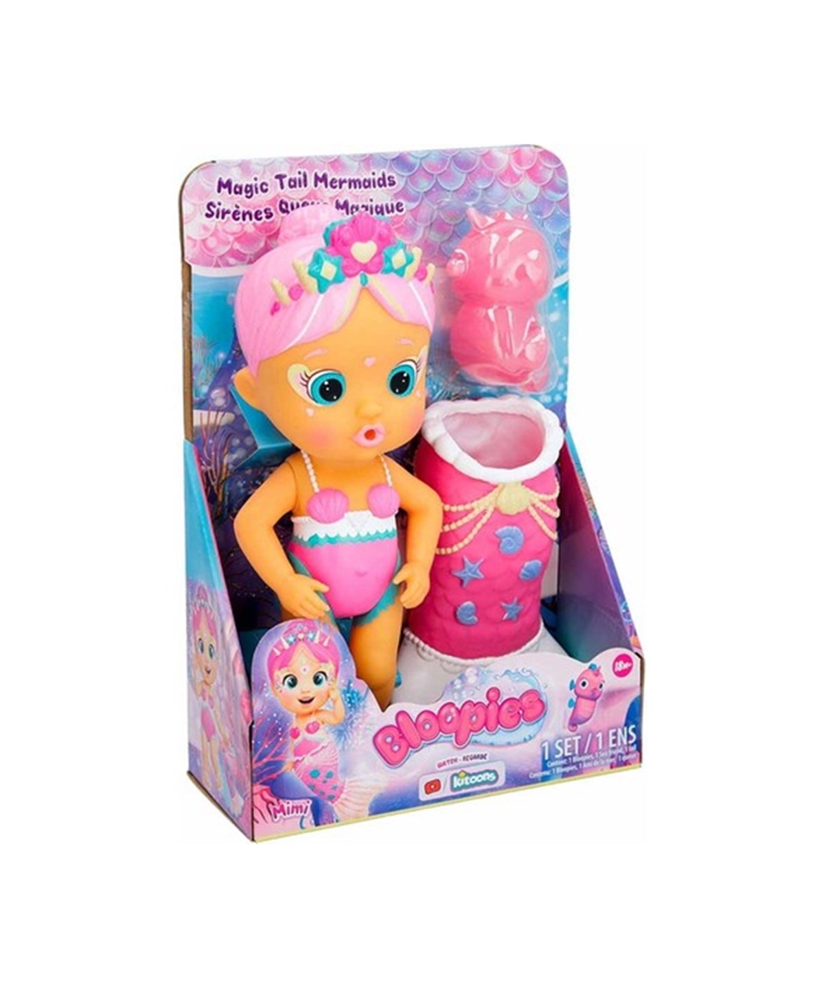 Breadcrumbut, Giochi Preziosi, Bloopies Deniz Kızı Bebekler S2 BLE06000 Mimi