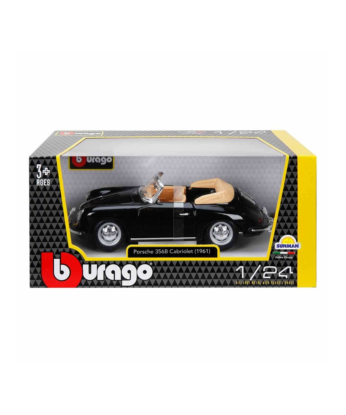 Breadcrumbut, Sunman, Burago 1:24 Mercedes Benz 300 SL 1954 20236 Gri