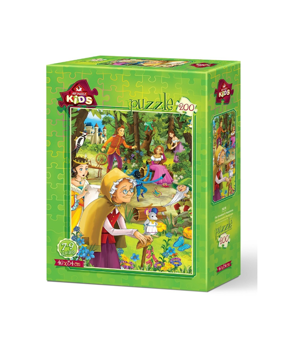 Breadcrumbut, ART PUZZLE, BÜYÜKANNENİN MUTLULUĞU - 200 PARÇA