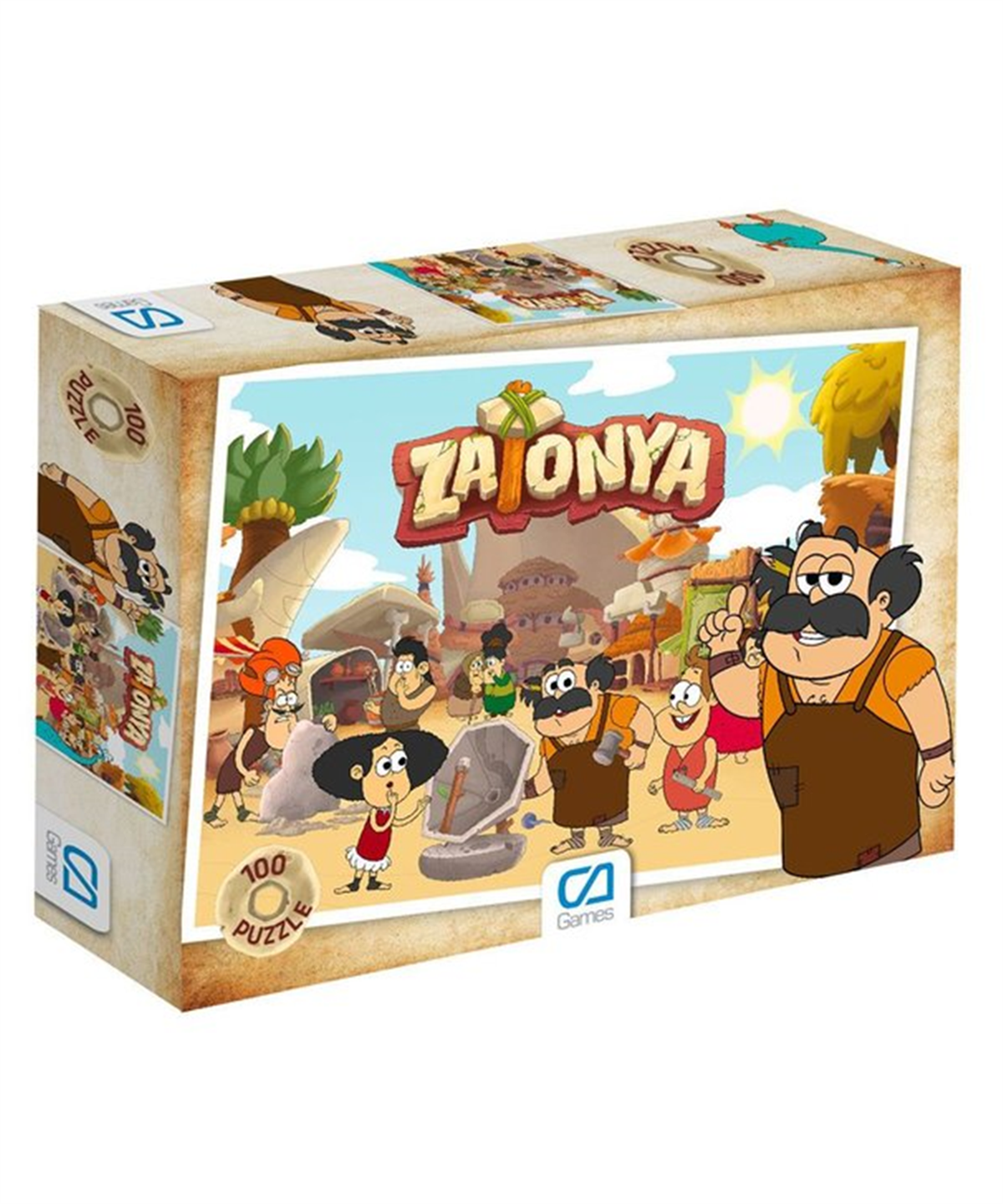 Breadcrumbut, CA Games, CA Games Zatonya Puzzle 100 Parça