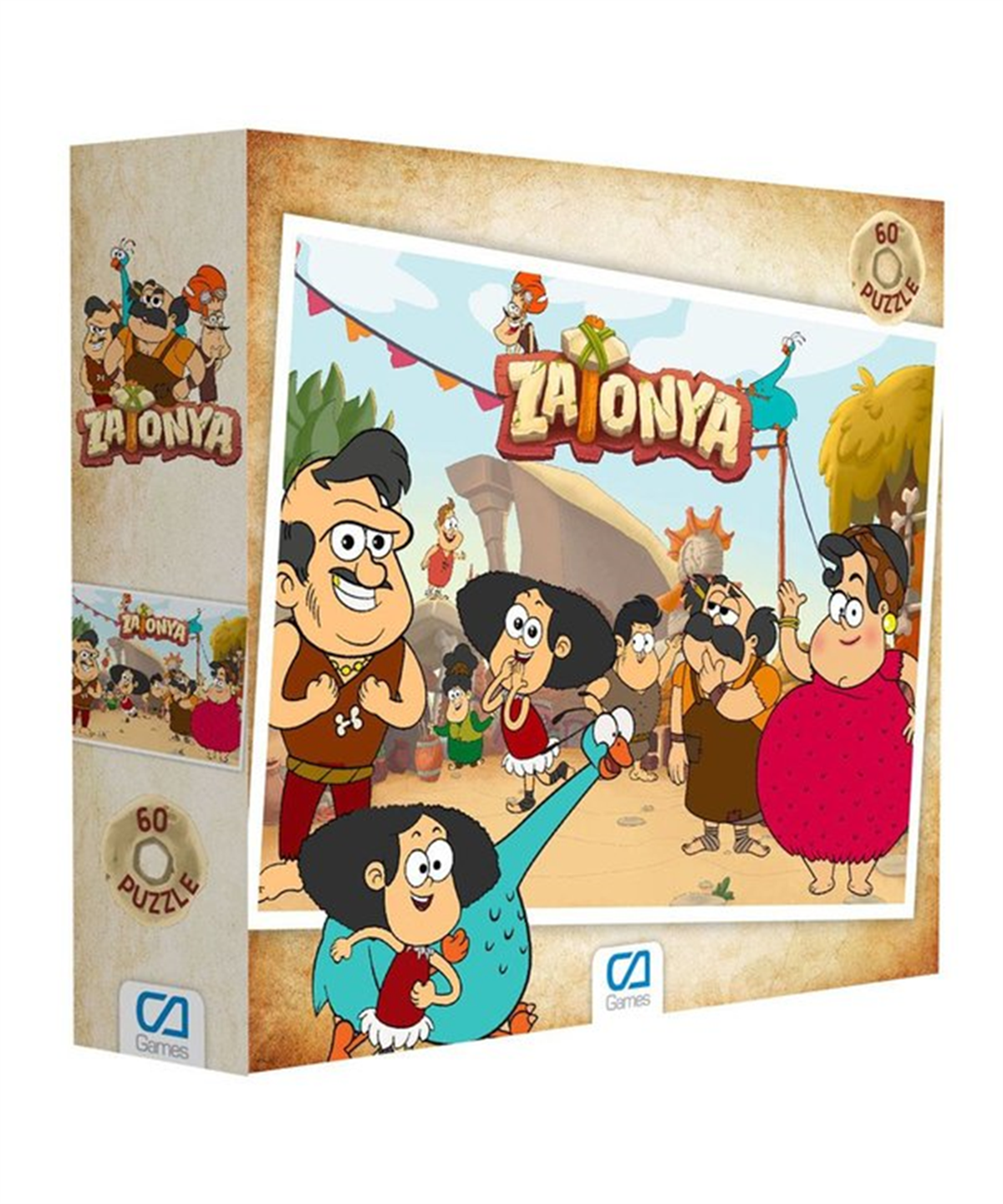 Breadcrumbut, CA Games, CA Games Zatonya Puzzle 60 Parça