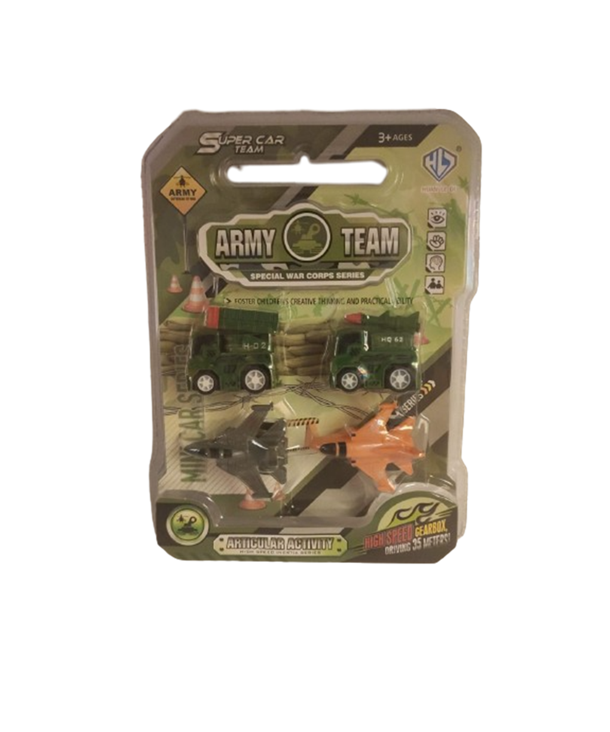 Breadcrumbut, MEGA OYUNCAK, Çek Bırak Savaş Takımı