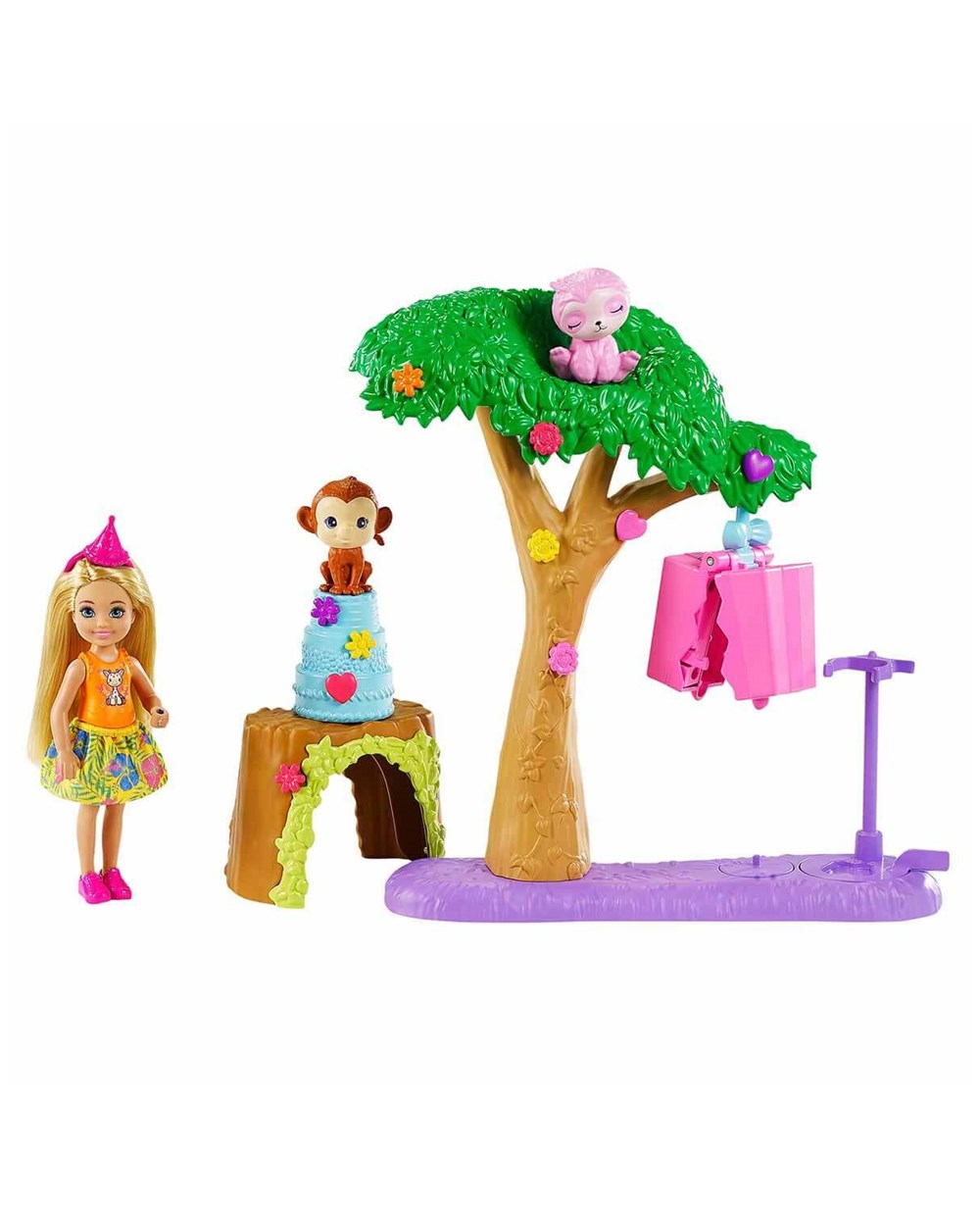 Breadcrumbut, Barbie, Chelsea Kayıp Doğum Günü Parti Eğlencesi Oyun Seti GTM84