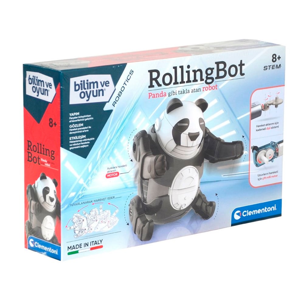 Breadcrumbut, Clementoni, Clementoni Bilim ve Oyun Robotik Laboratuvarı RollingBot 64468