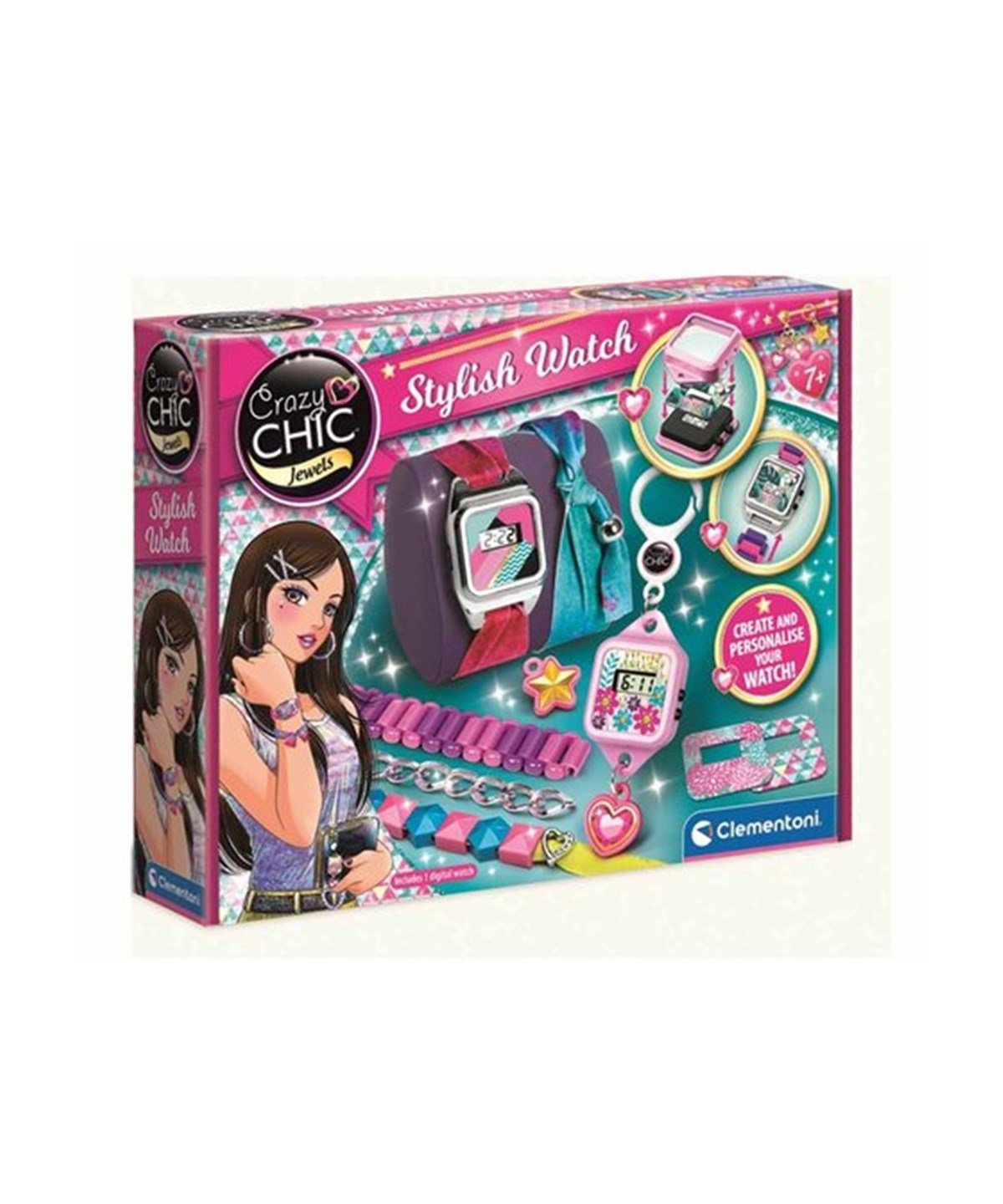 Breadcrumbut, Clementoni, Clementoni Crazy Chic Çılgın Saat 18635