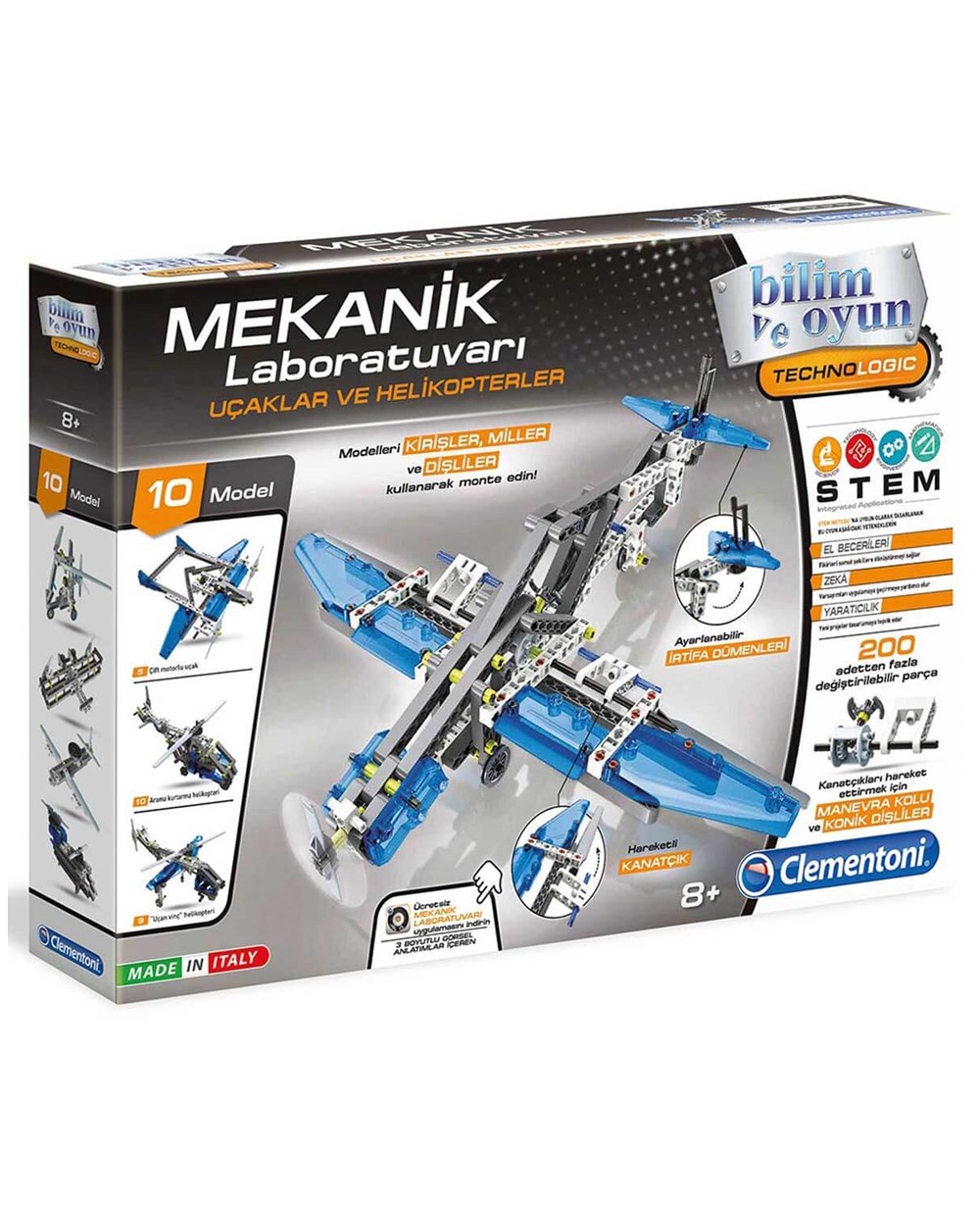 Breadcrumbut, Clementoni, Clementoni Mekanik Laboratuvarı Uçaklar ve Helikopterler 64996