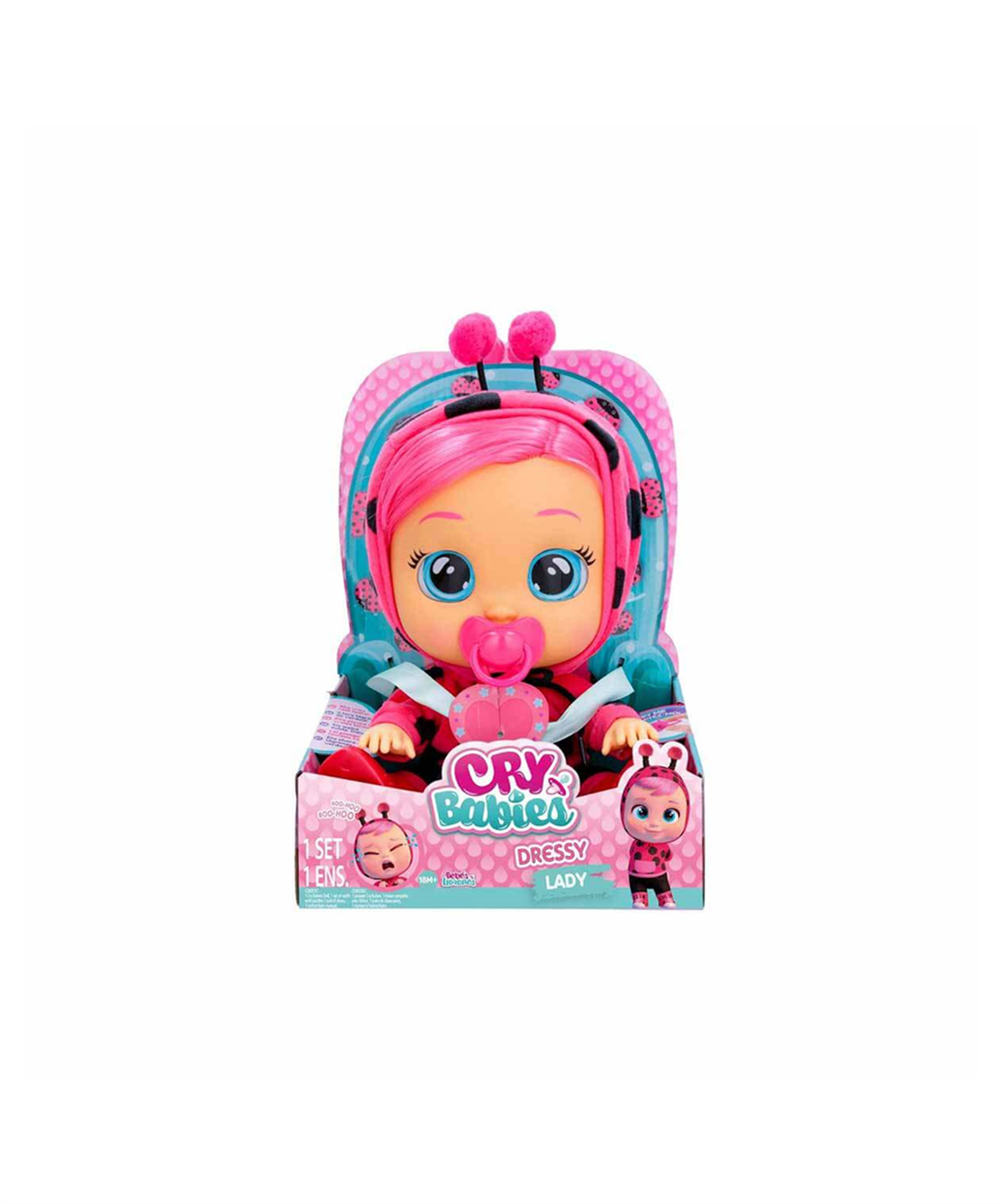 Breadcrumbut, CRY BABIES, Cry Babies Ağlayan Bebekler Moda Serisi CYB23000 Lady