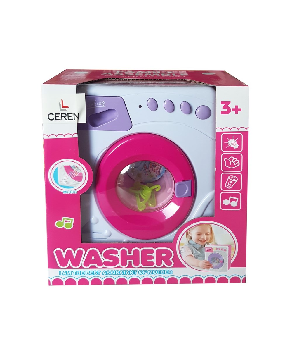 Breadcrumbut, Ceren, CTOY Işıklı Pilli ve Sesli Çamaşır Makinası