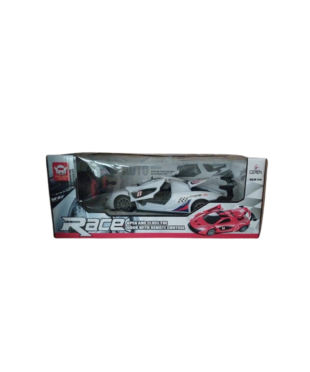 Breadcrumbut, Ceren, Ctoy Race Rd-632 Kapıları Açılır Uzaktan Kumandalı Araba Pilli 23199 Beyaz Renk