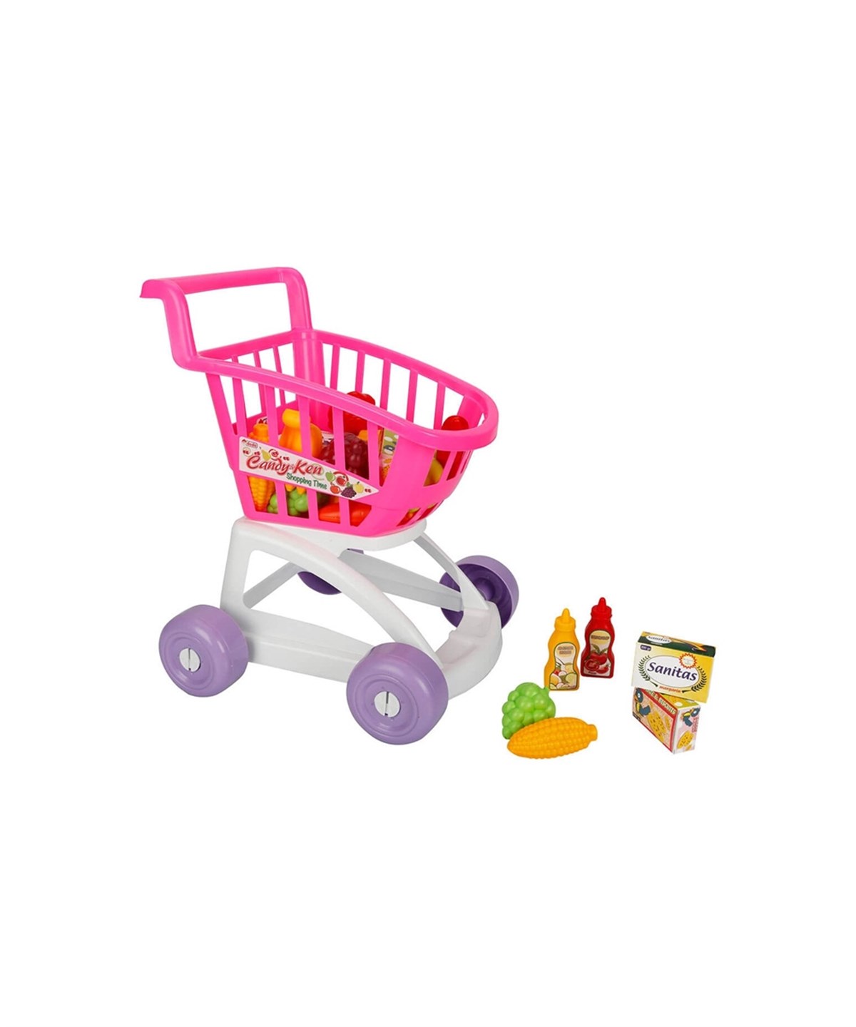 Breadcrumbut, Dede, Dede Market Arabası Dolu 13696 Pembe