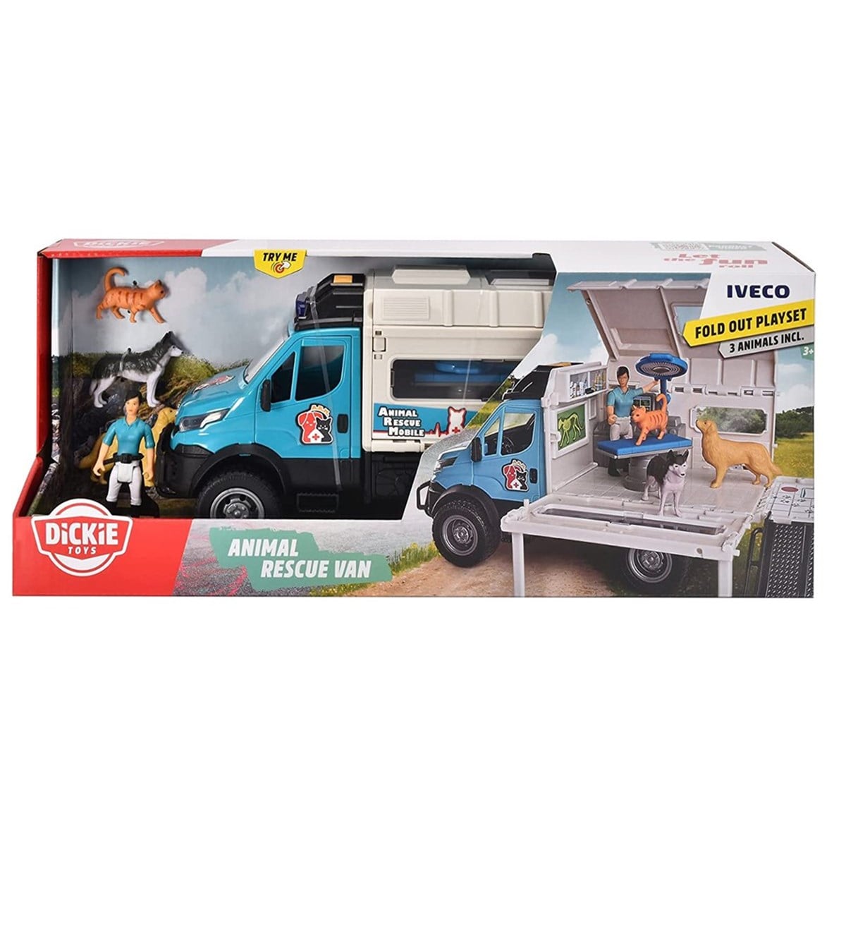 Breadcrumbut, DICKIE TOYS, Dickie Toys Animal Rescue Van Sesli ve Işıklı 20 383 7015