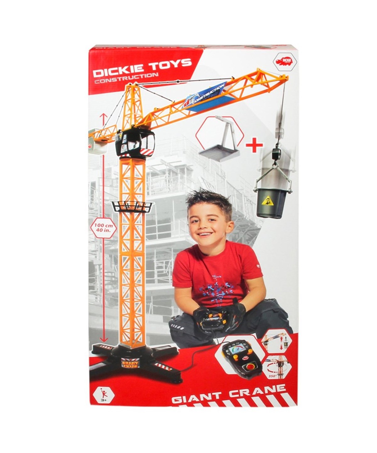 Breadcrumbut, DICKIE TOYS, Dickie Toys Giant Crane 20 346 2411