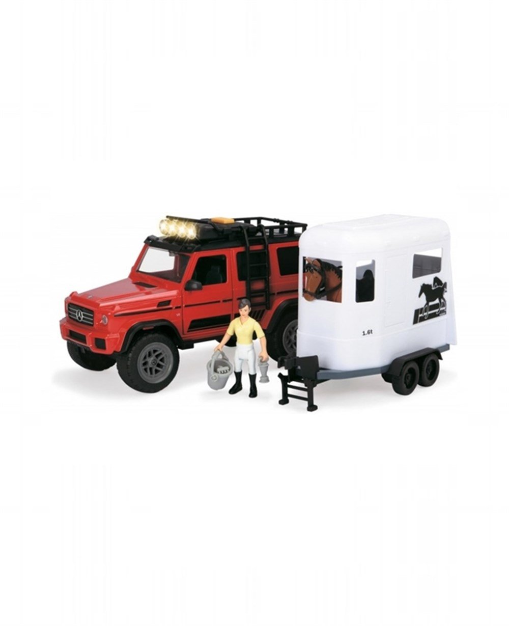 Breadcrumbut, DICKIE TOYS, Dickie Toys Playlife Horse Trailer Set