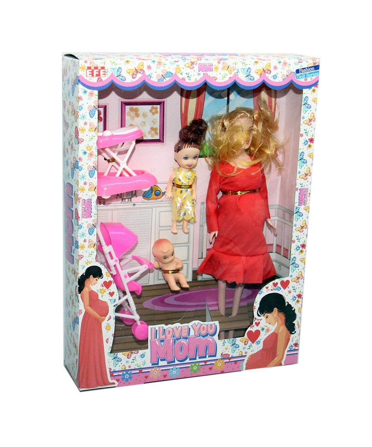 Breadcrumbut, EFE OYUNCAK, Efe Hamile Bebek 02178 Sarı Saçlı
