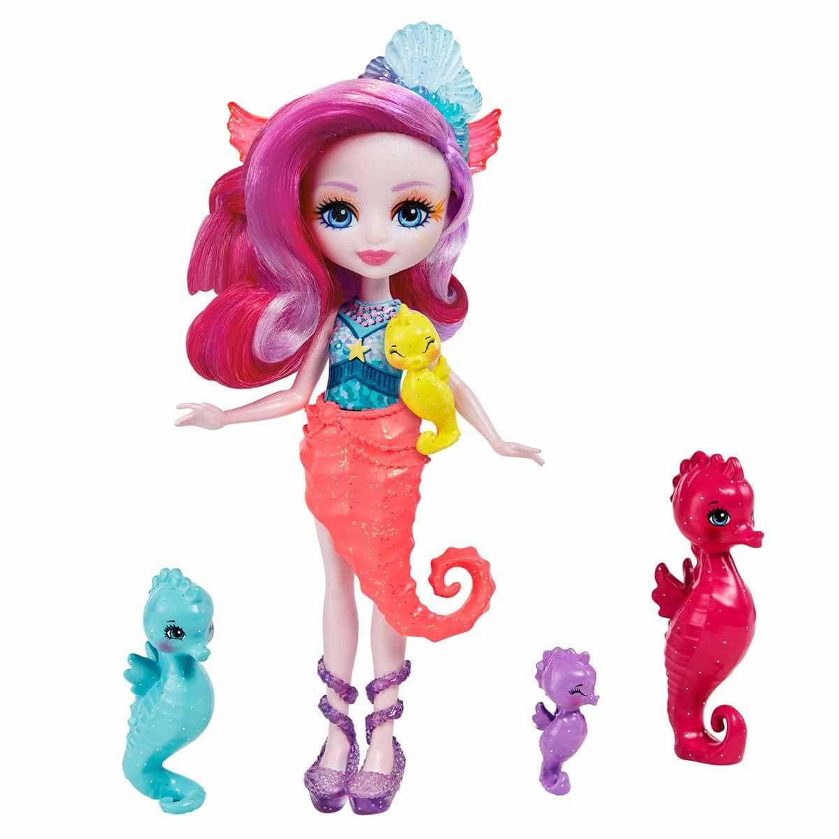 Breadcrumbut, Enchantimals, Enchantimals Aile Serileri Oyun Seti GJX43 HCF73 Sedda Seahorse