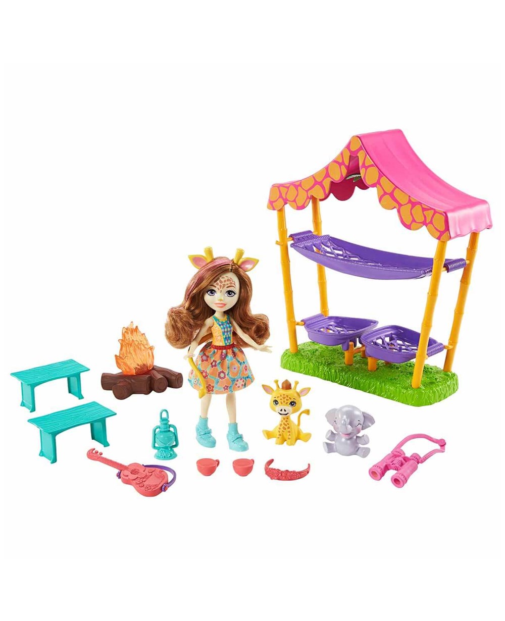 Breadcrumbut, Enchantimals, Enchantimals Bebekleri Kamp Eğlencesi Oyun Seti GTM33