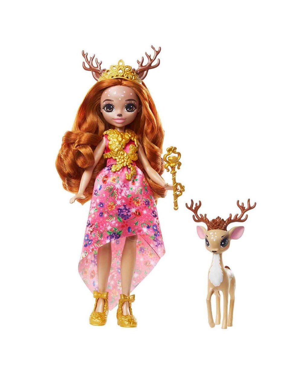 Breadcrumbut, Enchantimals, Enchantimals Görkemli Bebekleri GYJ11 GYJ12 Queen Daviana ve Grassy