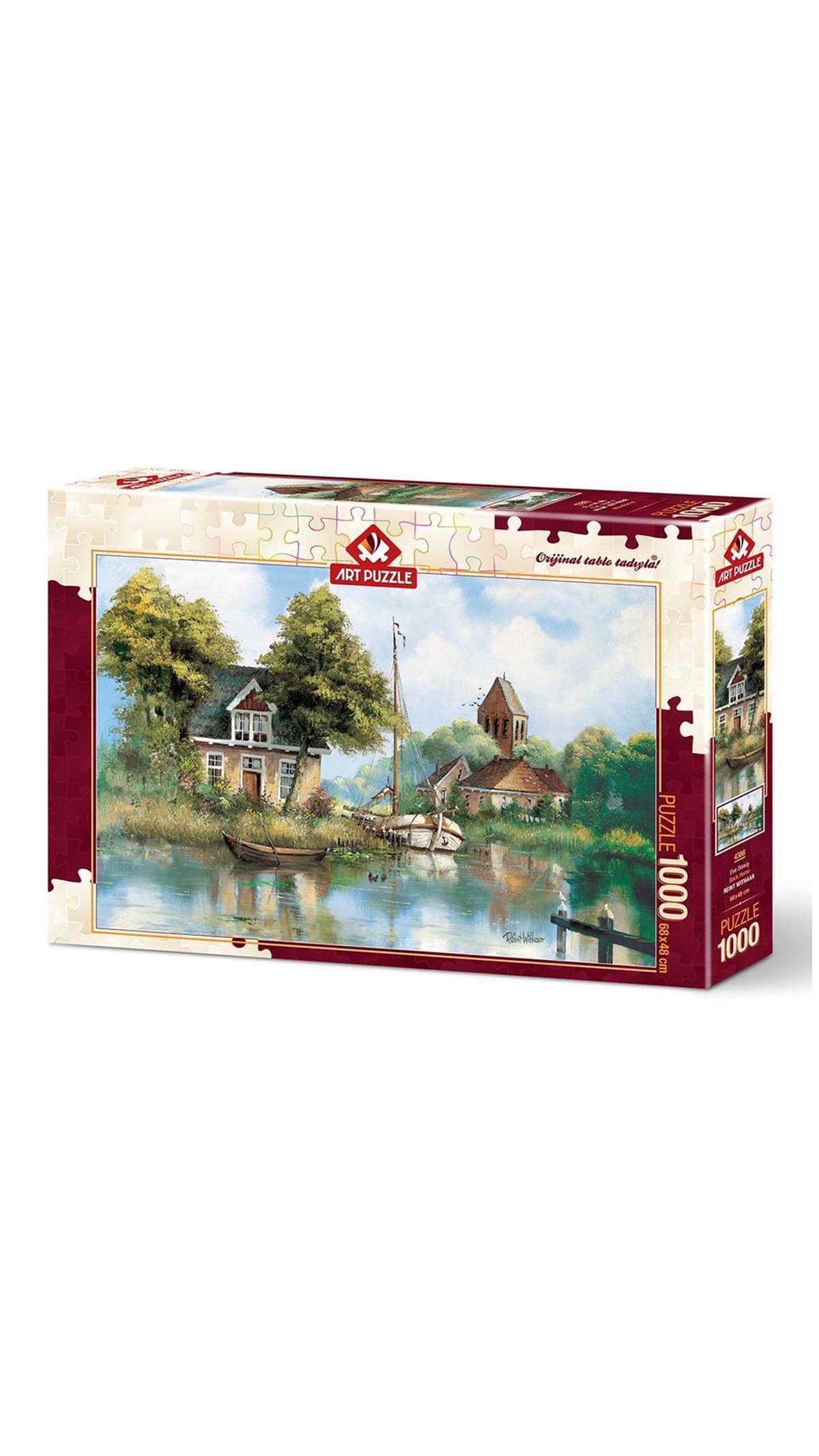 Breadcrumbut, ART PUZZLE, EVE DÖNÜŞ - 1000 PARÇA 4386