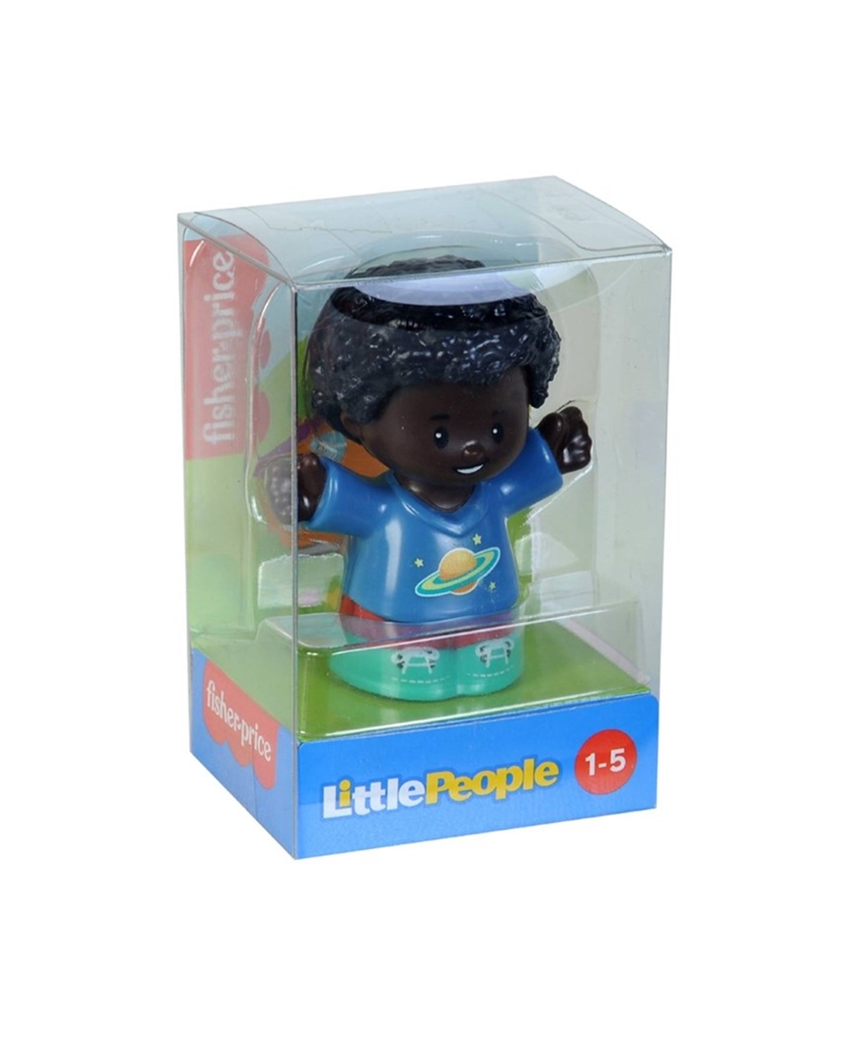 Breadcrumbut, Fisher Price, Fisher Price Little People Karakterleri DVP63 GWV21 Mavi Satürn Tişörtlü Chris