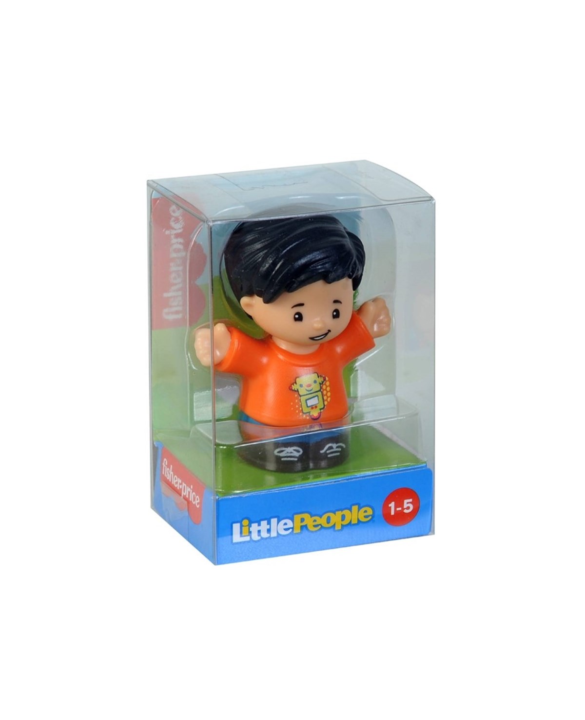 Breadcrumbut, Fisher Price, Fisher Price Little People Karakterleri DVP63 GWV00 Turuncu Tişörtlü Koby