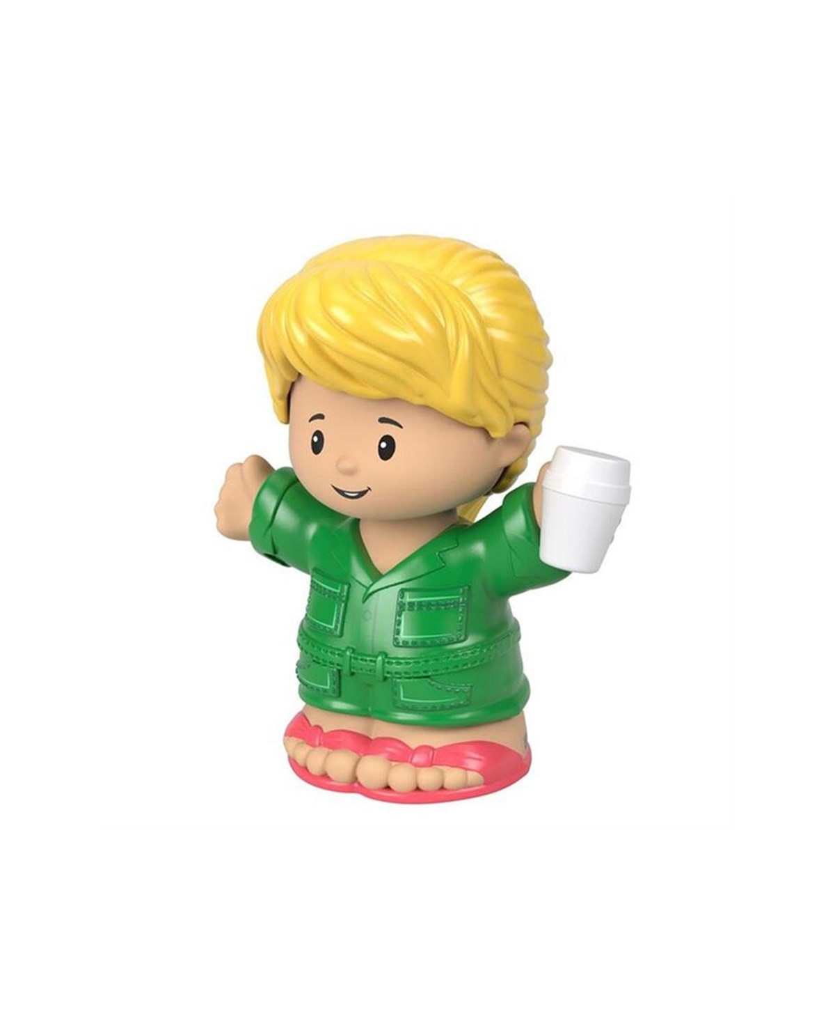 Breadcrumbut, Fisher Price, Fisher Price Little People Karakterleri DVP63 HCG95 Yeşil Tulumlu Anne