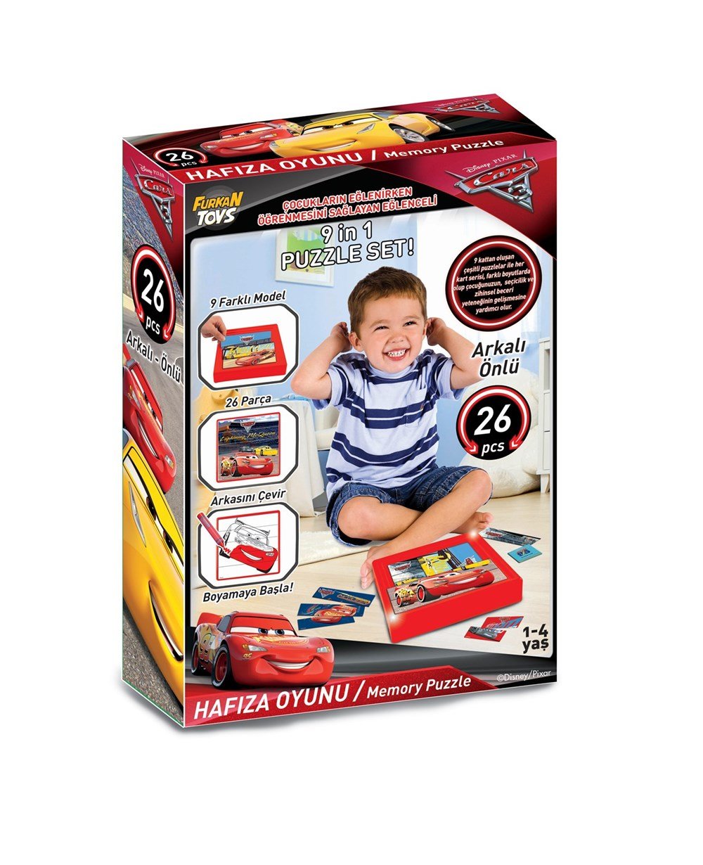 Breadcrumbut, Furkan Toys, FURKAN Cars Hafıza Oyunu
