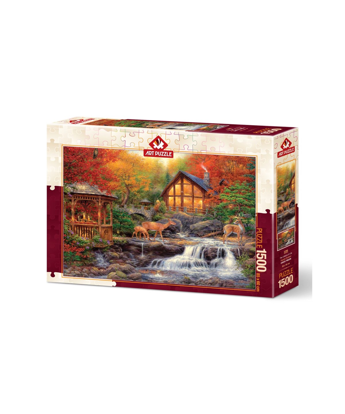 Breadcrumbut, ART PUZZLE, HAYATIN RENKLERİ - 1500 PARÇA 5396
