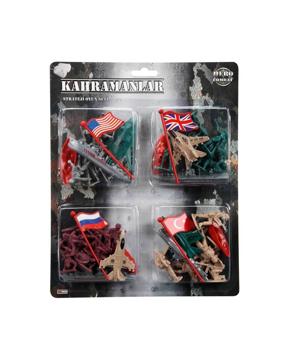 Breadcrumbut, Sunman, Hero Combat Asker Oyun Seti 4'lü